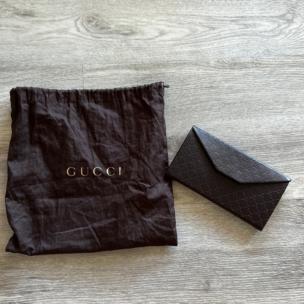 Gucci eyeglass case
